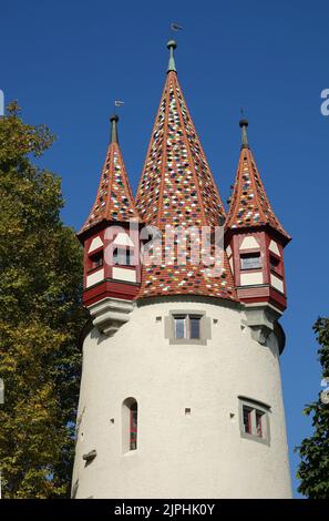 lindau, diebsturm, lindaus Stock Photo