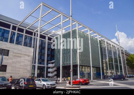 Imperial College, Exhibition Road exterior view. London, UK, 18th August 2022. Stock Photo