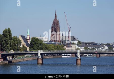 main river, frankfurt, main rivers, frankfurts Stock Photo