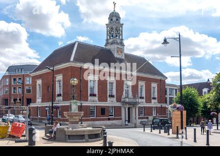 Braintree Town Hall, Market Place, Braintree, Essex, England, United Kingdom Stock Photo