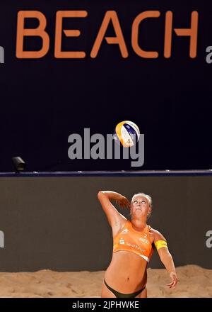 Beach volleyball, preliminary round of the women and men, CEV European  Championship Final 2010, Berlin, Germany, Europe Stock Photo - Alamy