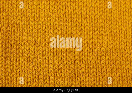 cotton knitting texture. knitting patterns and facial loops, background. Stock Photo