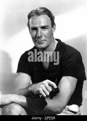 George Randolph Scott (1898 – 1987) American film actor Stock Photo