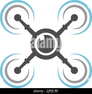 Drone icon on white background Stock Vector Image & Art - Alamy