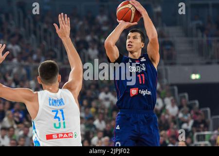 Vlatko Cancar (Slovenia National Team) against Greece Stock Photo
