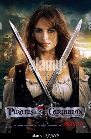 PENELOPE CRUZ, PIRATES OF THE CARIBBEAN: ON STRANGER TIDES, 2011 Stock Photo