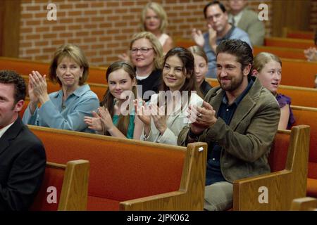 KATHY BAKER, MADELINE CARROLL, MICHELLE MONAGHAN, GERARD BUTLER, MACHINE GUN PREACHER, 2011 Stock Photo