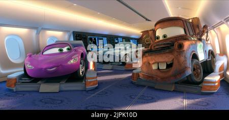 HOLLEY SHIFTWELL, FINN MCMISSILE, MATER, CARS 2, 2011 Stock Photo