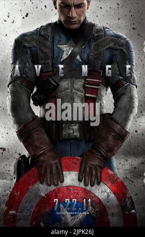 CHRIS EVANS, CAPTAIN AMERICA: THE FIRST AVENGER, 2011 Stock Photo