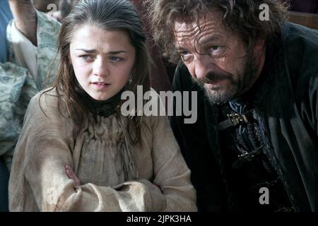 WILLIAMS,MAGEE, GAME OF THRONES, 2011 Stock Photo