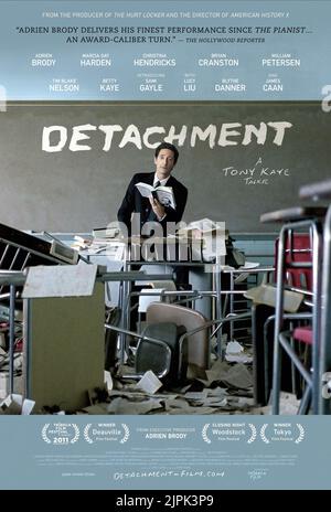 ADRIEN BRODY, DETACHMENT, 2011 Stock Photo