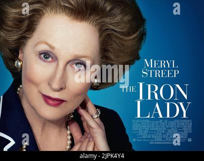 MERYL STREEP POSTER, THE IRON LADY, 2011 Stock Photo