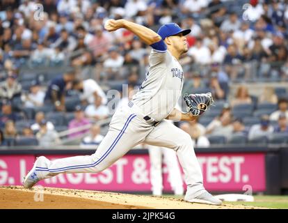 Toronto Blue Jays' Jose Berrios pitches to New York Yankees' Gleyber ...