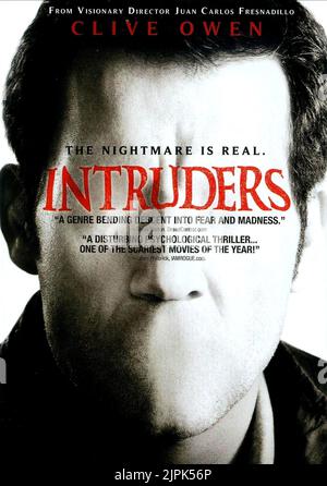 CLIVE OWEN POSTER, INTRUDERS, 2011 Stock Photo