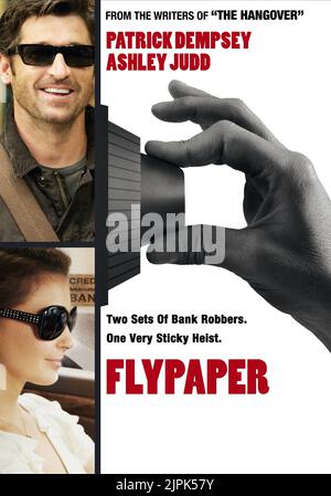 PATRICK DEMPSEY, ASHLEY JUDD POSTER, FLYPAPER, 2011 Stock Photo - Alamy