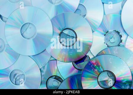 disk, cd, compact disc, disks, cds, dvd, dvds Stock Photo