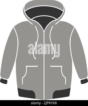 jacket icon vector logo design illustration Stock Vector