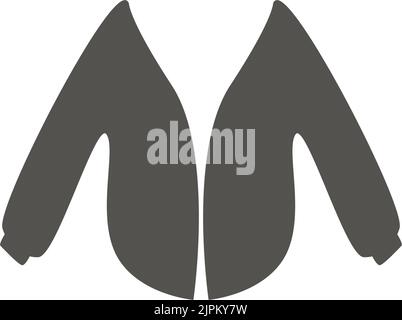 jacket icon vector logo design illustration Stock Vector