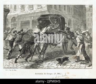 arrestation de Georges Cadoudal 9 mars 1804 Stock Photo