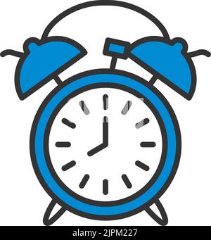 Compasses Icon. Editable Bold Outline With Color Fill Design. Vector Illustration. Stock Vector