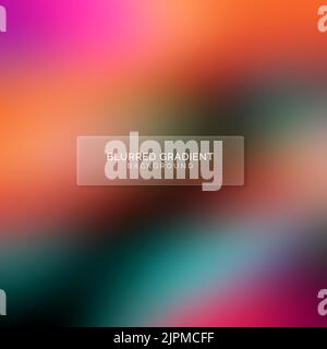 Abstract dark blurred colorful background design Stock Vector