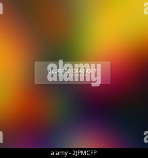 Abstract dark blurred colorful background design Stock Vector