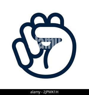 Number zero logo icon with hand design symbol template Stock Vector ...