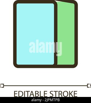 Overlay pixel perfect RGB color ui icon Stock Vector