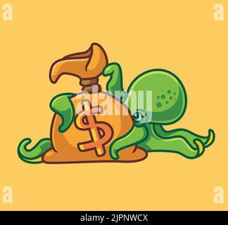 Green Sack of Money Sticker