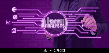 Writing displaying text Data Analysts, Business concept Programmer Design and Create Report Identifies patterns Businessman With Pen Drawing Lines And Stock Photo