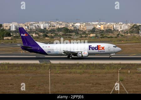 FedEx - Federal Express (ASL Airlines) Boeing 737-4Q8(SF) (REG: OE-IBW ...