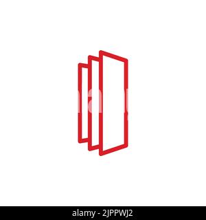 construction logo, build emblem, architecture logo Stock Vector