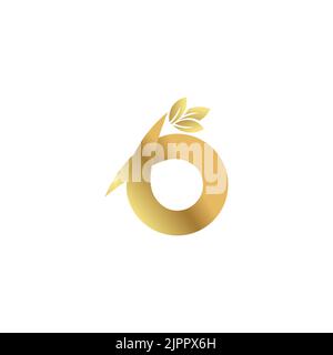Wheat  Linked Bread Logo Template Stock Vector