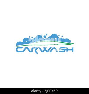Car wash logotype template Stock Vector