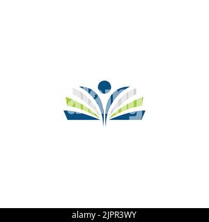 graduated logo universty symbol  education icon vector Stock Vector