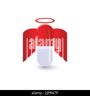 Pharmacy logo icon vector template Stock Vector
