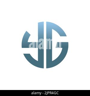 yg logo icon, font logotype Stock Vector