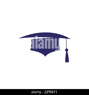 graduated logo universty symbol  education icon vector Stock Vector