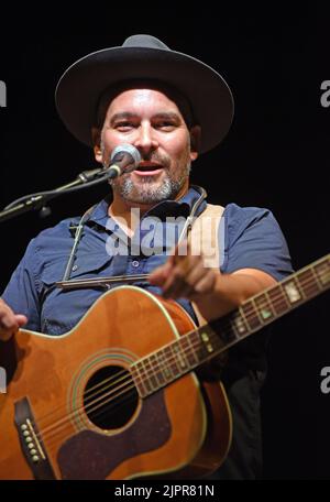 Hiawassee, GA, USA. 19th Aug, 2022. Wyatt Espalin on stage for Lorrie Morgan and Wyatt Espalin and the Riverstones in Concert at Georgia Mountain Fair, Anderson Music Hall, Hiawassee, GA August 19, 2022. Credit: Derek Storm/Everett Collection/Alamy Live News Stock Photo