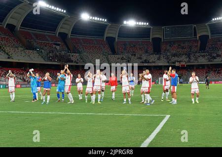 San Nicola stadium, Bari, Italy, September 03, 2022, Official Kombat Ball  Lega B 2022 - 2023 during SSC Bari vs SPAL - Italian soccer Serie B match  Stock Photo - Alamy