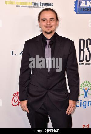 Beverly Hills, USA. 19th Aug, 2022. Prince Jackson walking the red carpet at the Harold and Carole Pump Foundation Gala at the Beverly Hilton in Beverly Hills, CA on August 19, 2022. (Photo By Scott Kirkland/Sipa USA) Credit: Sipa USA/Alamy Live News Stock Photo