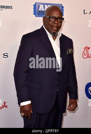 Beverly Hills, USA. 19th Aug, 2022. Bobby Brown walking the red carpet at the Harold and Carole Pump Foundation Gala at the Beverly Hilton in Beverly Hills, CA on August 19, 2022. (Photo By Scott Kirkland/Sipa USA) Credit: Sipa USA/Alamy Live News Stock Photo