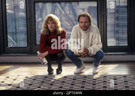 BILLY CRYSTAL and MEG RYAN in WHEN HARRY MET SALLY... (1989), directed