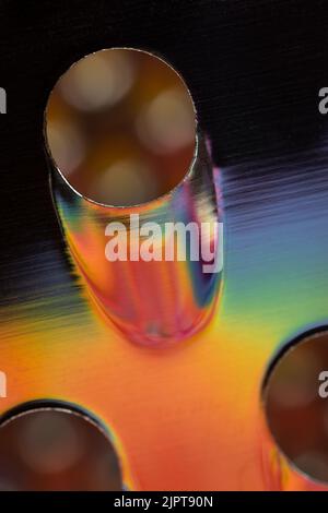 Colorful Food Grater Abstract Stock Photo