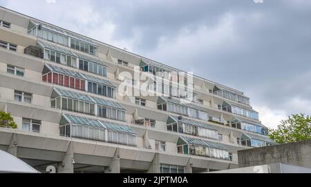 Brunswick Centre Apartments, London UK Stock Photo