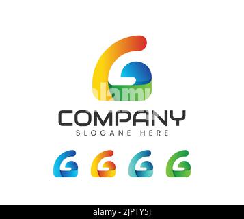 Modern G logo design. online Wi-Fi icon G logo design Stock Vector