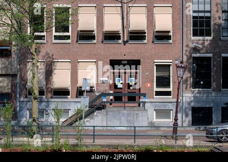 UVA Building At The Kloveniersburgwal Street At Amsterdam The Netherlands 23-6-2022 Stock Photo