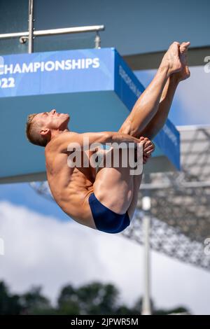 August 20, 2022, Rome: Timo Barthel of Germany competes in the men