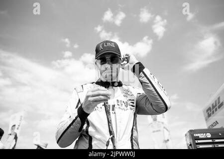 Madison, IL, USA. 19th Aug, 2022. ALEX PALOU (10) of Barcelona, Spain ...