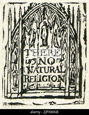 There is No Natural Religion, copy C c 1794 Stock Photo